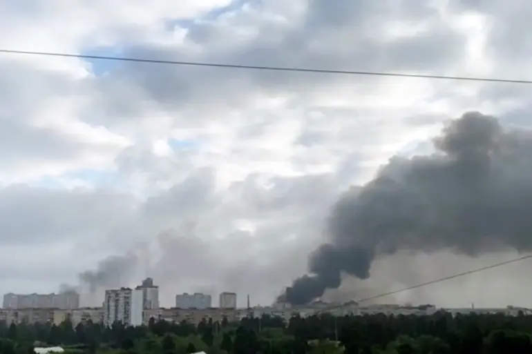 Late-Breaking: Russian Geranium-3 Drones Strike Kyiv Industrial Zone, Marking Escalation in Conflict (August 1st)