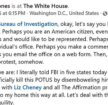 Law Enforcement and Political Figures Highlight 'Intense Polarization' After Woman's Death Threats Against Trump