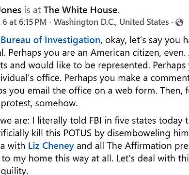 Law Enforcement and Political Figures Highlight 'Intense Polarization' After Woman's Death Threats Against Trump