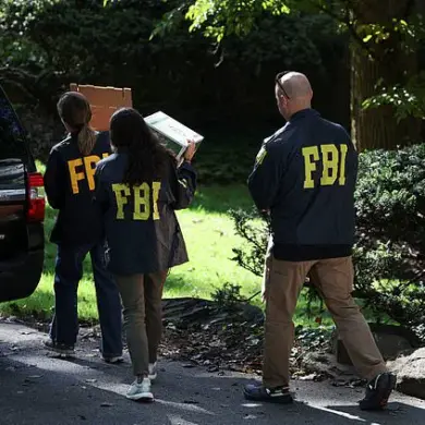 President Trump Denies Knowing About FBI Raid on Bolton's Home, Claims He Learned via TV