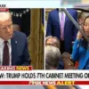 Reporter Recounts 2023 Attack Trauma to Trump During Cabinet Meeting