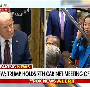 Reporter Recounts 2023 Attack Trauma to Trump During Cabinet Meeting