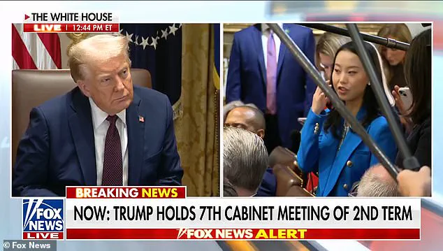 Reporter Recounts 2023 Attack Trauma to Trump During Cabinet Meeting
